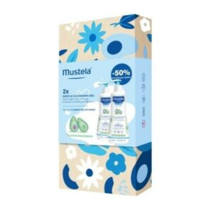 Mustela Spring Set 2x Gentle Cleansing Gel Απαλό Τζέλ Καθαρισμού 2x500ml