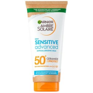 Garnier Ambre Solaire SPF50+ Sensitive Advanced Hypoallergenic Face & Body Milk 175ml