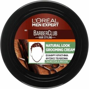 L’oreal Paris Men Barber Club Grooming Cream Για Μούσια & Μαλλιά Με Ελαφρύ Κράτημα 75ml
