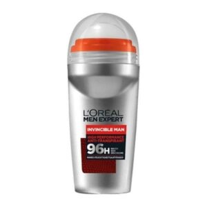 L’oreal Paris Men Expert Invincible Roll-On 96ωρη Πολύ Υψηλή Προστασία Ενάντια στoν Ιδρώτα 50ml