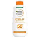 Garnier Ambre Solaire Hydra 24h Protection Lotion Αντηλιακό Γαλάκτωμα Πολύ Υψηλής Προστασίας SPF50+ 200ml