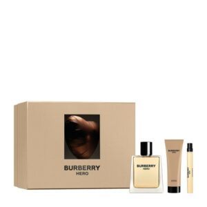 Burberry Hero Set Eau De Toilette 100ml & Shower Gel 75ml & Pen Spray 10ml