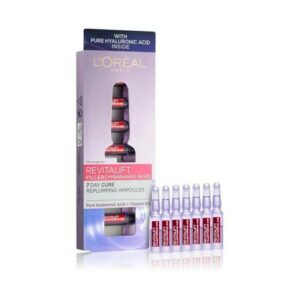 L’oreal Paris Revitalift Filler Replumping With Hyaluronic Acid 7 Day Cure Αμπούλες Για Εντατική Ενυδάτωση & Σύσφιξη Της Επιδερμίδας 7 x 1.3ml