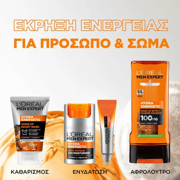 L’oreal Paris Men Expert Hydra Energetic Roll-On Ματιών 10ml