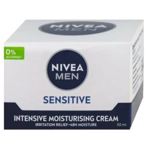 Nivea Men Sensitive Intensive Moisturising Cream Ενυδατική Κρέμα Προσώπου Για Άνδρες 50ml