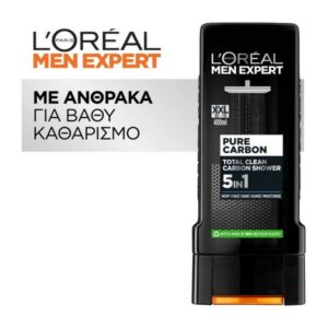 L’Oreal Men Expert Clean Carbon Shower Gel 400ml