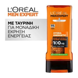 L’oreal Paris Men Expert Hydra Energetic Αφρόλουτρο Με Ταυρίνη 400ml