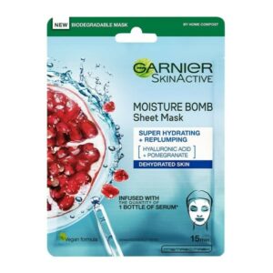Garnier Skin Active Moisture Bomb Tissue Mask Υφασμάτινη Μάσκα Ενυδάτωσης 32gr