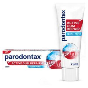 Parodontax Active Gum Repair Fresh Mint Toothpaste Για Αποκατάσταση Των Ούλων Που Αιμορραγούν75ml