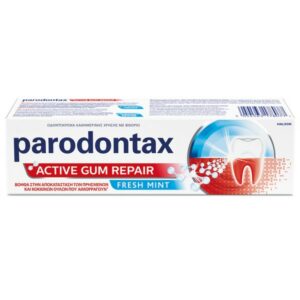 Parodontax Active Gum Repair Fresh Mint Toothpaste Για Αποκατάσταση Των Ούλων Που Αιμορραγούν75ml