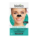 Bioten Clear Control Anti Blackhead Pore Strips Επιθέματα Καθαρισμού Πόρων 6τμχ