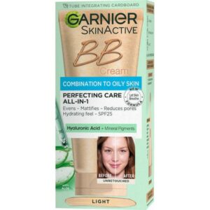 Garnier SkinActive BB Cream Perfecting All-In-1 Combination To Oily Skin Light 50ml