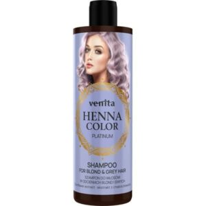 Venita Henna PLatinum Σαμπουάν Διατήρησης Χρώματος Για Ξανθά & Γκρίζα Μαλλιά 300ml