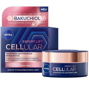 Nivea Cellular Expert Lift Night Cream Αντιγηραντική Κρέμα Νύχτας 50ml