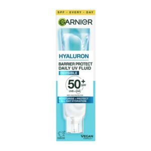 Garnier Hyaluron Barrier Protect Daily UV SPF50+ Invisible Fluid Κρέμα Προσώπου Mε Αντηλιακή Προστασία 40ml
