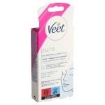 Veet Wax Pure Sensitive Ταινίες Αποτρίχωσης Προσώπου Για Ευαίσθητες Επιδερμίδες 20τμχ.