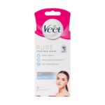Veet Wax Pure Sensitive Ταινίες Αποτρίχωσης Προσώπου Για Ευαίσθητες Επιδερμίδες 20τμχ.