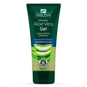 Optima Aloe Vera Organic Gel With Vitamin A, C & E Οργανικό Βιοενεργό Τζελ Αλόης Mε Βιταμίνες 200ml
