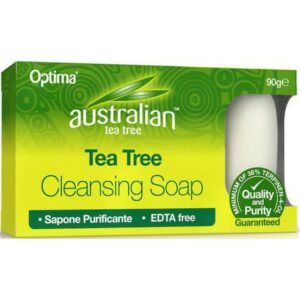 Optima Australian Tea Tree Antiseptic Cleansing Soap Αντισηπτικό Σαπούνι 90gr