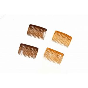 Ro Accessories Νο 12-0039 Χτενάκια Για Μαλλιά Καφέ Σετ 2τμχ