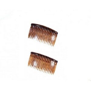 Ro Accessories Νο 12-0039 Χτενάκια Για Μαλλιά Καφέ Σετ 2τμχ