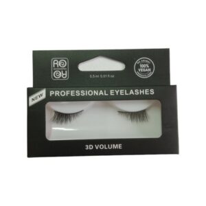 Ro Accessories Βλεφαρίδες Με Κόλλα 3D Volume EY182